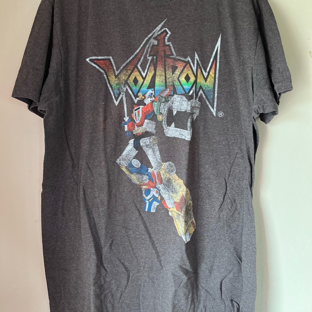 xl voltron anime shirt big graphic